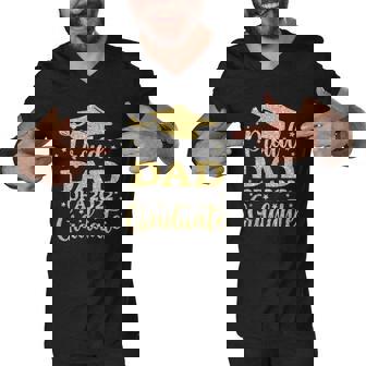 Dad Senior 2022 Proud Dad Of A Class Of 2022 Graduate Men V-Neck Tshirt | Mazezy