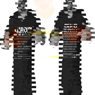 Dickson Name Gift Dickson Facts V2 Men V-Neck Tshirt - Seseable
