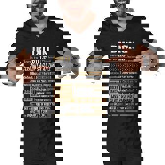 Dixon Name Gift Dixon Born To Rule Men V-Neck Tshirt - Seseable