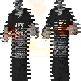 Doty Name Gift Doty Born To Rule Men V-Neck Tshirt - Seseable