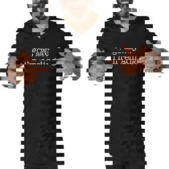 Go Away Im Reading Funny Reading Book Lover Men V-Neck Tshirt | Mazezy