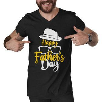 Happy Fathers Day 2022 Men V-Neck Tshirt - Monsterry DE