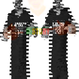 I Am Black History Bhm African Pride Black History Month Men V-Neck Tshirt | Mazezy