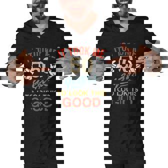 It Took Me 50 Years To Look This Good Funny 50Th Birthday Men V-Neck Tshirt - Seseable