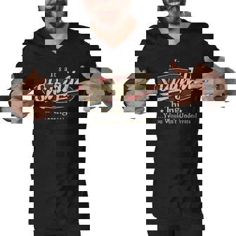 Its A Sturgill Thing You Wouldnt Understand Shirt Sturgill Last Name Gifts Shirt With Name Printed Sturgill Men V-Neck Tshirt - Seseable