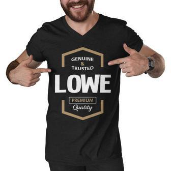 Lowe Name Gift Lowe Premium Quality Men V-Neck Tshirt - Seseable