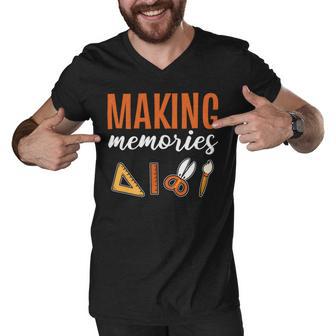 Making Memories Scrapbooking Scrapbook Men V-Neck Tshirt | Favorety UK