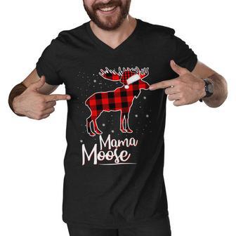 Mama Moose Matching Family Christmas 506 Shirt Men V-Neck Tshirt | Favorety CA