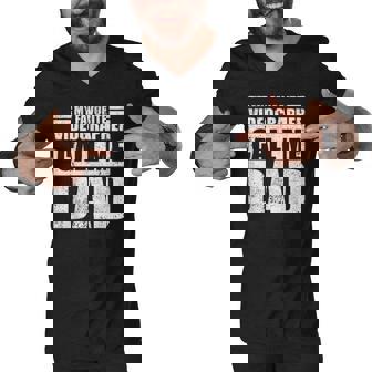 Mens Funny My Favorite Videographer Call Me Dad Fathers Day Men V-Neck Tshirt | Mazezy