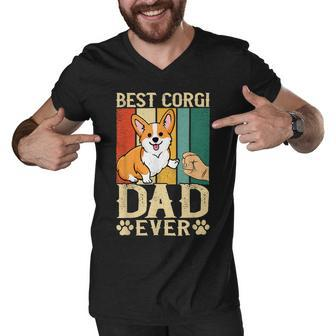 Mens Incorgnito Corgi In Pocket Corgi Gifts For Corgi Lovers Men V-Neck Tshirt - Monsterry DE