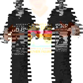 Mens Its Not A Dad Bod Its A Father Figure Fathers Day Dad Bod Men V-Neck Tshirt | Mazezy