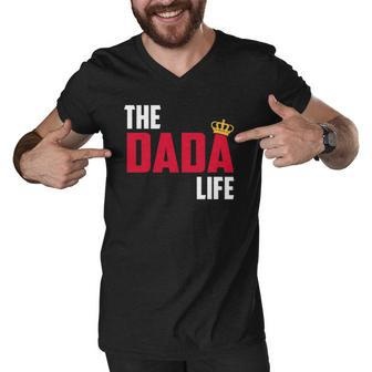 Mens The Dada Life Awesome Fathers Day Men V-Neck Tshirt | Mazezy
