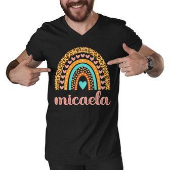 Micaela Micaela Name Birthday Shirt 26 Shirt Men V-Neck Tshirt | Favorety CA