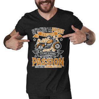 Motorcycle Passion Biker Cute Dreaming 488 Shirt Men V-Neck Tshirt | Favorety CA