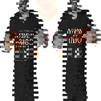 Murder Mittens Funny Cat Lover Meme Toebeans Paws And Claws Men V-Neck Tshirt | Mazezy