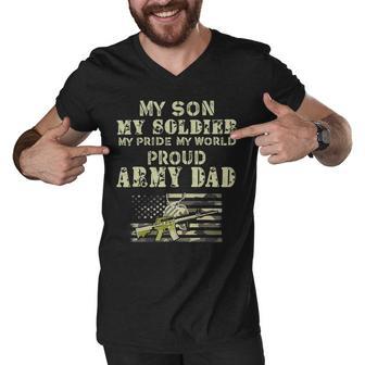 My Son My Soldier My Pride My World 695 Shirt Men V-Neck Tshirt | Favorety DE