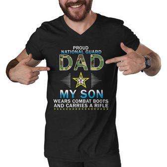 My Son Wears Combat Bootsproud 689 Shirt Men V-Neck Tshirt | Favorety