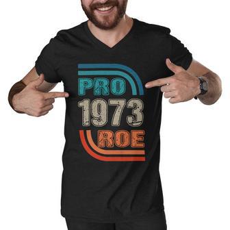 Pro 1973 Roe Men V-Neck Tshirt | Favorety