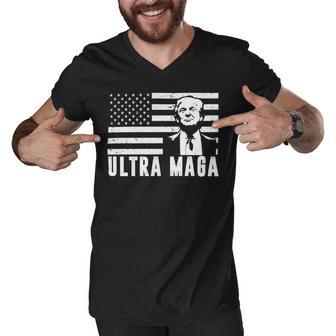 Proud Ultra Maga V13 Men V-Neck Tshirt | Favorety CA