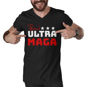 Proud Ultra Maga V6 Men V-Neck Tshirt | Favorety AU