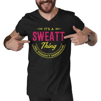 Sweatt Shirt Personalized Name Gifts T Shirt Name Print T Shirts Shirts With Name Sweatt Men V-Neck Tshirt - Seseable