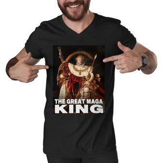 The Return Of The Great Maga King 4 Shirt Men V-Neck Tshirt | Favorety UK