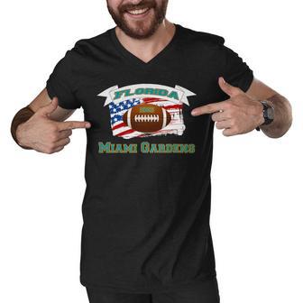 This 1965 Miami Gardens Florida 557 Shirt Men V-Neck Tshirt | Favorety UK