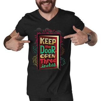 Three Inches 402 Trending Shirt Men V-Neck Tshirt | Favorety