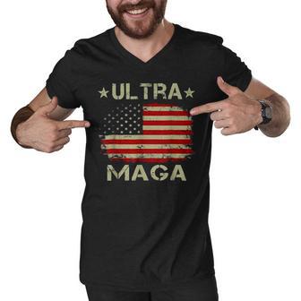 Ultra Maga And Proud Of It A Ultra Maga And Proud Of It V10 Men V-Neck Tshirt | Favorety