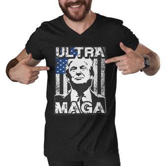 Ultra Maga And Proud Of It V26 Men V-Neck Tshirt | Favorety AU