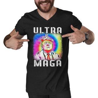 Ultra Maga Gift V5 Men V-Neck Tshirt | Favorety CA