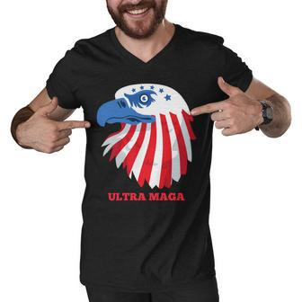 Ultra Maga Memorial Day Men V-Neck Tshirt | Favorety
