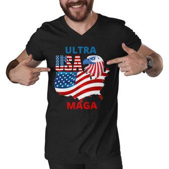 Ultra Maga Ultra Maga Funny Men V-Neck Tshirt | Favorety DE