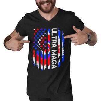 Ultra Maga We The People Funny Men V-Neck Tshirt | Favorety