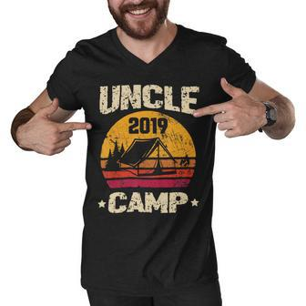 Uncle Camp 2019 Family Vacation T Shirt T Shirt Men V-Neck Tshirt - Monsterry