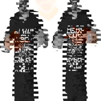 Veteran Veterans Day All Gave Some Some Gave All Veteran Life 86 Navy Soldier Army Military Men V-Neck Tshirt - Monsterry