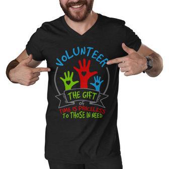 Volunteer - The Of Time Is Priceless 54 Trending Shirt Men V-Neck Tshirt | Favorety UK