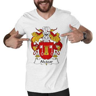 Alcazar Coat Of Arms Family Crest Shirt Essential T Shirt Men V-Neck Tshirt - Seseable