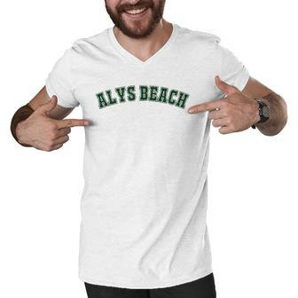Alys Beach Florida Lover Vacation Gift Men V-Neck Tshirt | Mazezy
