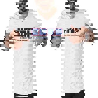 America Periodic Table Funny Patriotic Usa 4Th Of July Men V-Neck Tshirt | Mazezy