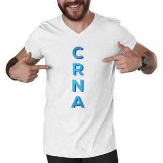 Awesome Bold And Clear Crna Week Men V-Neck Tshirt | Mazezy