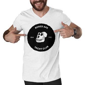 Bored Ape Yacht Club Nft Club Men V-Neck Tshirt | Favorety UK