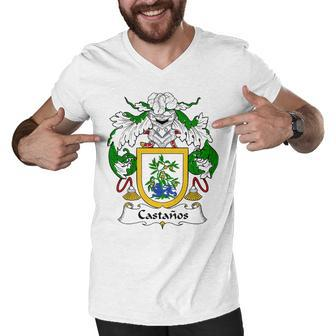 Castanos Coat Of Arms Family Crest Shirt Essential T Shirt Men V-Neck Tshirt - Seseable