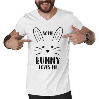 Copy Of Some Bunny Loves Dancing Men V-Neck Tshirt - Monsterry UK