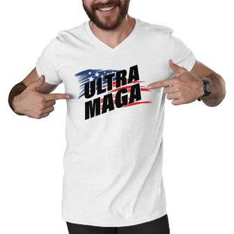 Copy Of Ultra Maga Men V-Neck Tshirt | Favorety