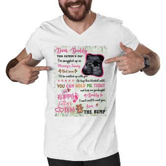 Dear Daddy Youre My Hero Already Blanket 3 Men V-Neck Tshirt - Monsterry DE