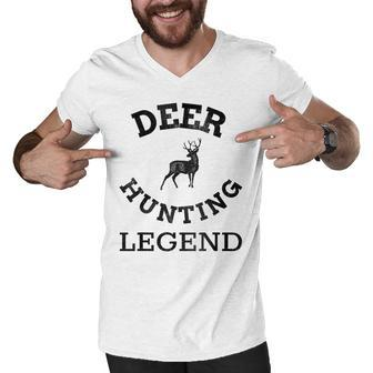 Deer Gear For Deer Hunter - Hunting Men V-Neck Tshirt - Seseable