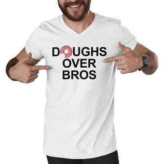 Doughs Over Bros Men V-Neck Tshirt | Favorety