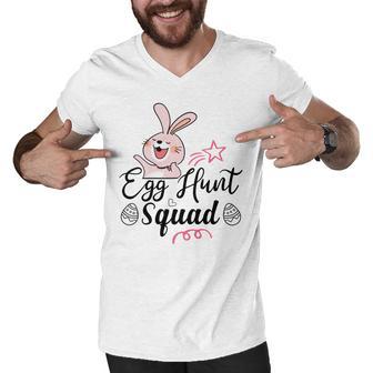 Egg Hunt Squad Men V-Neck Tshirt | Favorety UK