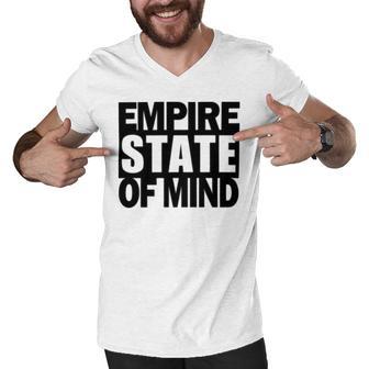 Empire State Of Mind Men V-Neck Tshirt | Favorety CA